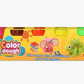 Color Dough Play Set for Kids – 6 Pieces 10 صلصال ملوّن