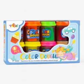 Color Dough Play Set for Kids – 8 Pieces 11 صلصال ملوّن