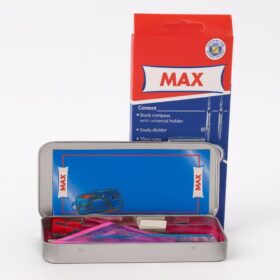 علبة هندسة مدرسية MAX – 9 قطع 8 علبة هندسة