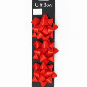 Gift Wrapping Bows – Red Color – 4 Pieces 5 Gift Wrapping Bows – Red Color – 4 Pieces 3