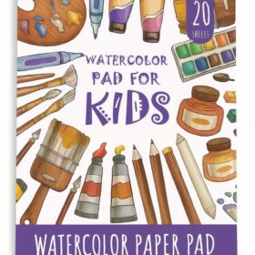 Watercolor Pad for Kids - A4 - 20 Sheets - 160 GSM 7 Watercolor Pad for Kids - A4 - 20 Sheets - 160 GSM 5