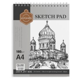 LINE A4 Sketch Pad – 160 GSM – 24 Sheets 9 LINE A4 Sketch Pad – 160 GSM – 24 Sheets 4
